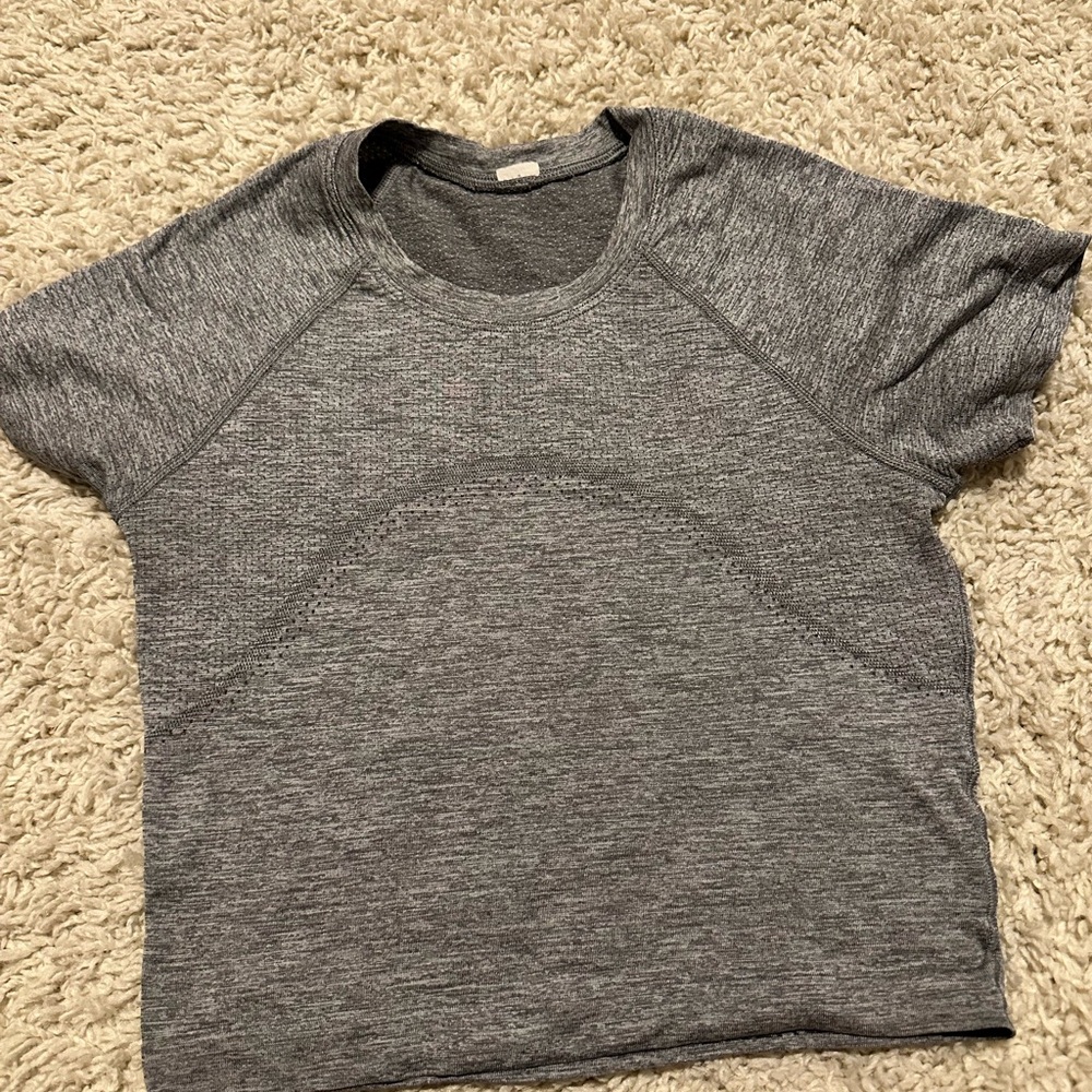 Gray Lululemon Top